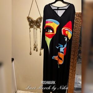 Women’s Long Sleeve Maxi Dress NWOT